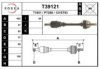 PSA 3272AW Drive Shaft